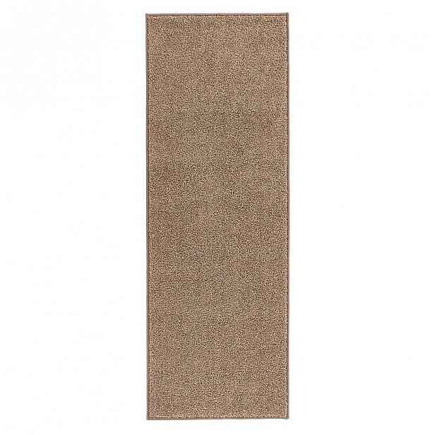 Béžový běhoun Hanse Home Pure, 80 x 300 cm
