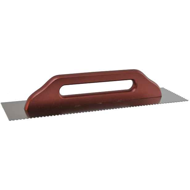Hladítko nerezové zubové DEK HN60 DR 130×480 mm zuby 4 mm