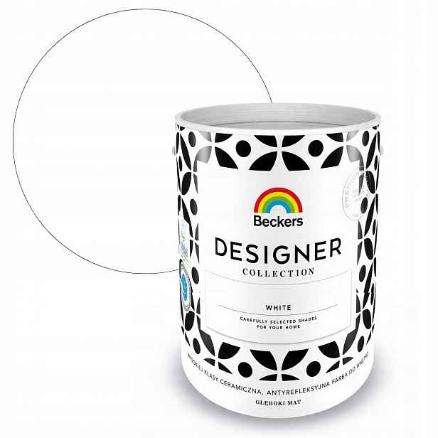 Beckers Designer Collection 5L White Barva Na Stěnu