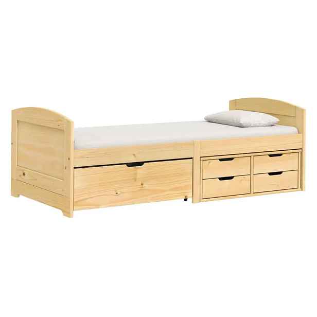 Idea Jednolůžko se zásuvkami 8816 MARY lak