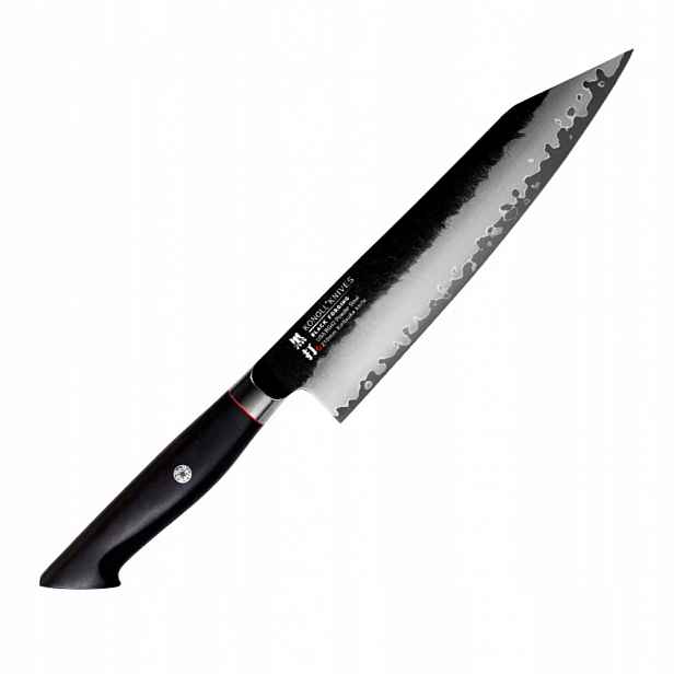 Kuchyňský nůž Chef/Kiritsuke 210 mm Konoll Black Forging