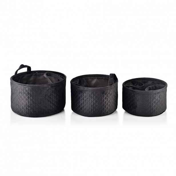 Mondex DEKORATIVNÍ MÍSA, plast, černá