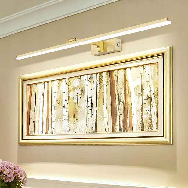 MantoLite Led nástěnné svítidlo 81 cm, zlaté, stmívatelné
