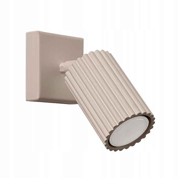 Nástěnná lampa GU10 hliníková Taupe Karbon Deep Space Sollux
