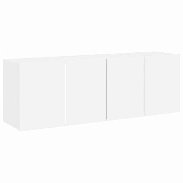 vidaXL TV skříňky nástěnné 2 ks bílé 60 x 30 x 41 cm