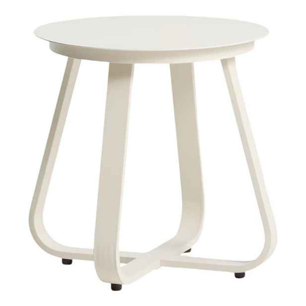 Kovový kulatý zahradní stolek ø 48 cm Tamaris – Kave Home