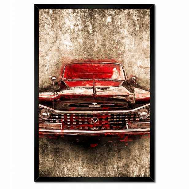 Plakáty v rámu 40x60 Červený Buick