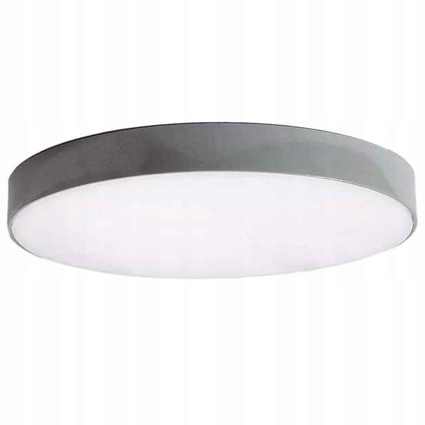 Stropní Svítidlo šedý kulatý 18 cm koupelnový IP44 Abruzzo