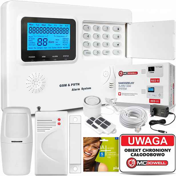 Alarm Gsm Red III Box Sim