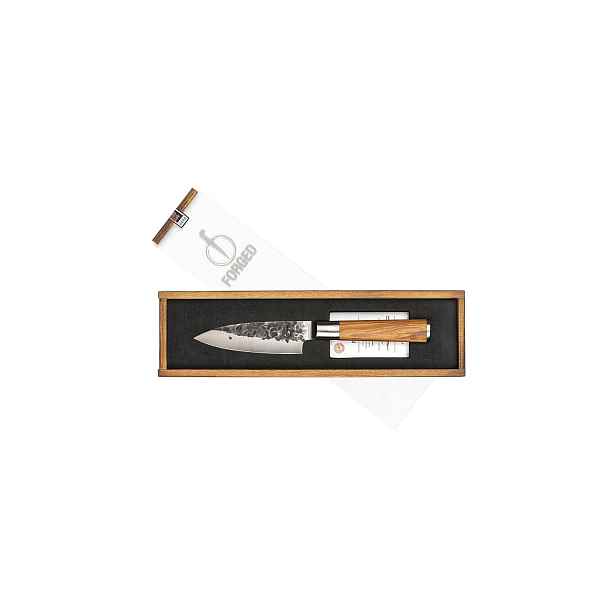 Forged Olive Loupací nůž z japonské oceli 440C, délka čepele 110 mm