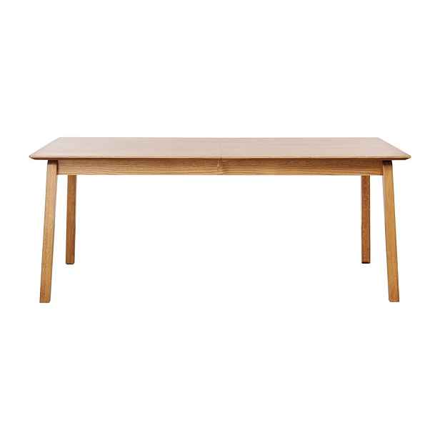 Rozkládací jídelní stůl s deskou v dubovém dekoru 95x190 cm Bari – Unique Furniture