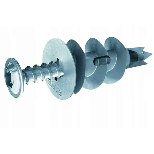 Spojovací kovová hmoždinka G-k 13x31 mm s vrutem 4,5x34 mm Rawlplug