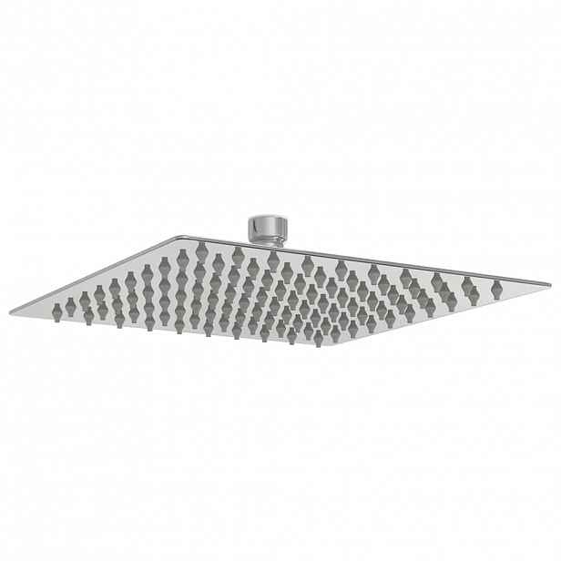 vidaXL Dešťová sprchová hlavice nerezová ocel 304 20x20 cm čtvercová