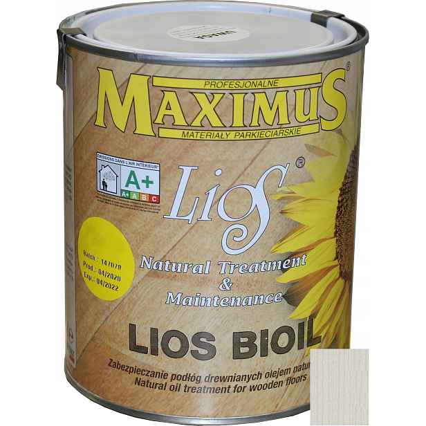 Maximus Lios Bioil Bianco 1L – olej na podlahy