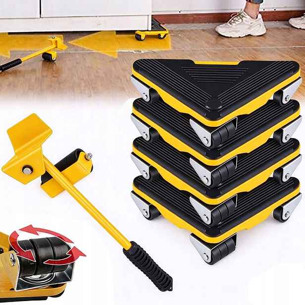 Sada Válečků Pro Přepravu A Přemisťování Nábytku, Zvedání 300 Kg