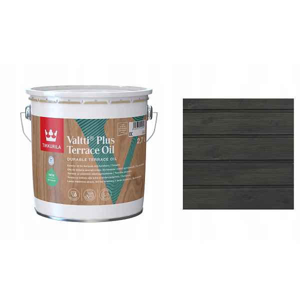 Tikkurila Valtti Plus Terrace Oil 2,7L 208A Forest Shed Olej Na Terasy
