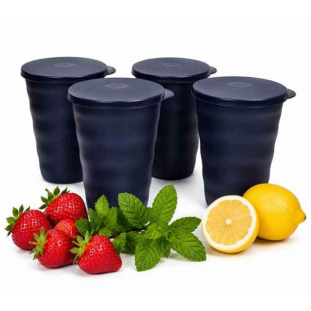 Tupperware Nová Vlna Kubky 4 x 500 ml originál