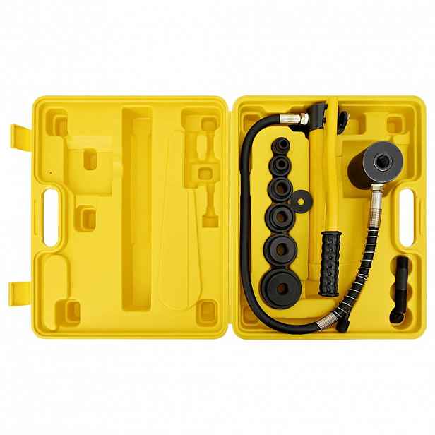 vidaXL Sada hydraulického děrovače 22–60 mm