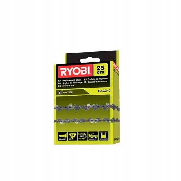 Ryobi Řetěz 10"/25 cm pro elektrické pily na větve na násadě RAC240