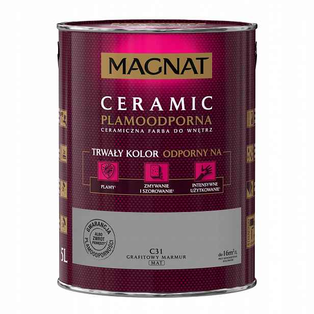 Barva Magnat Ceramic 5L C31 Grafitový Mramor