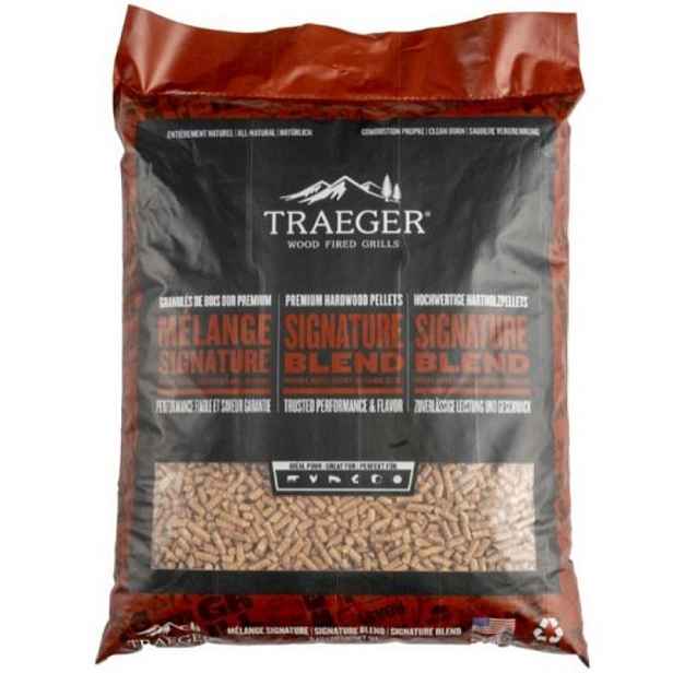 Dřevěné BBQ pelety Traeger - Signature Blend, 9 kg