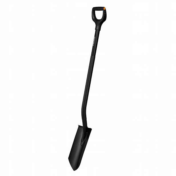 Rýč Ergonomic Pro drenážní, černý