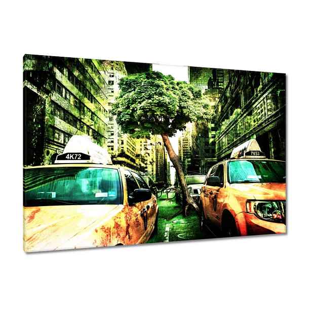 Obrazy 120x80 Zelený New York