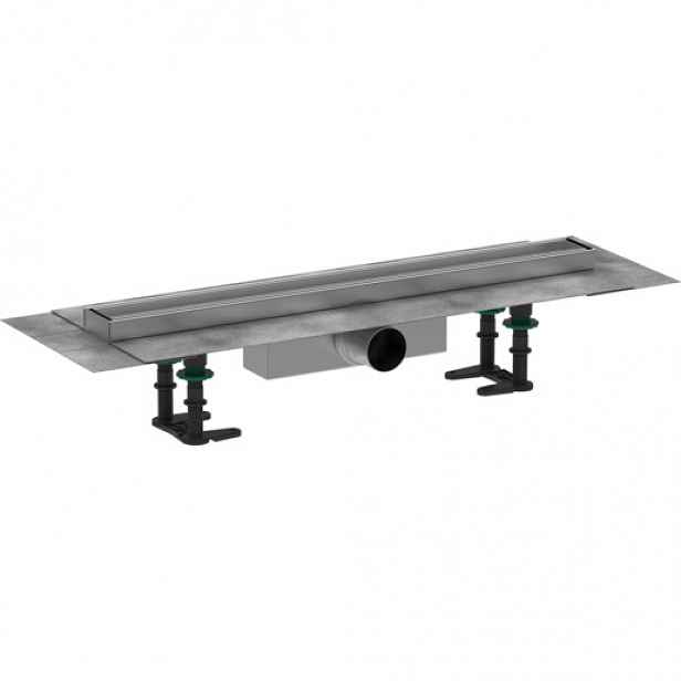 Hansgrohe RainDrain Compact sprchový žlab 60 cm kartáčovaná nerez mat 56175000