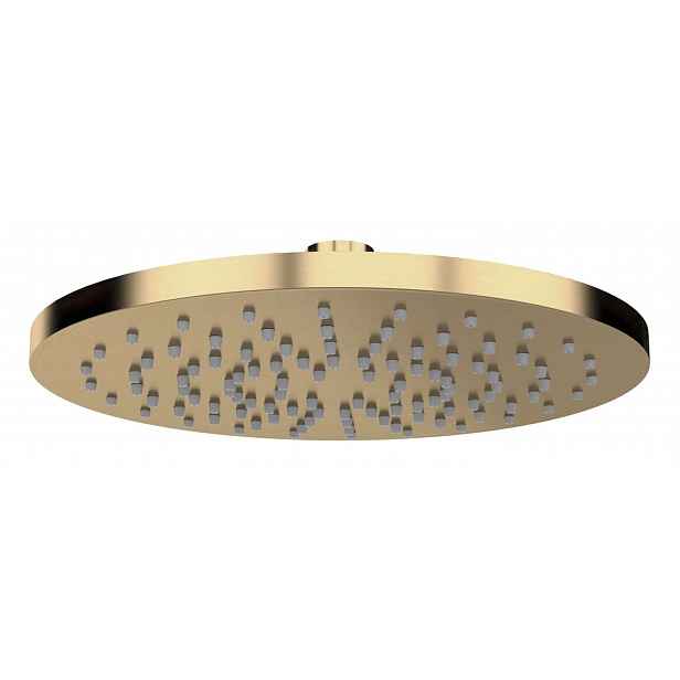 Sapho - Hlavová sprcha, průměr 30 cm, matná zlatá SF419