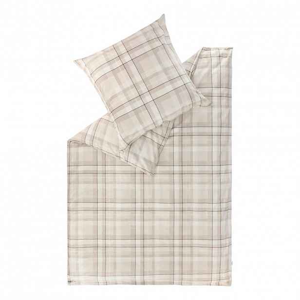 Esprit OBOUSTRANNÉ POVLEČENÍ, flanel, béžová, 140/200 cm