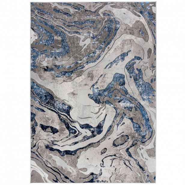Flair Rugs TKANÝ KOBEREC, 120/170 cm modrá