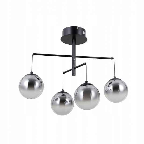 Velada PND-34381-4-BK Elegantní závěsná Led lampa