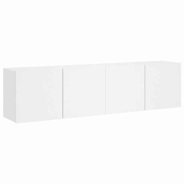 vidaXL TV skříňky nástěnné 2 ks bílé 80 x 30 x 41 cm