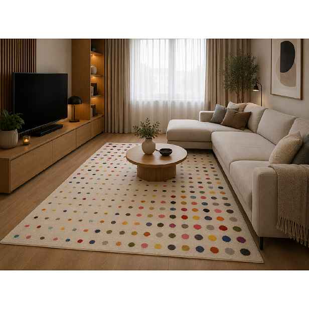 ArtTapi Koberec BRISTOL 1982A | cream light grey 160 x 220 cm