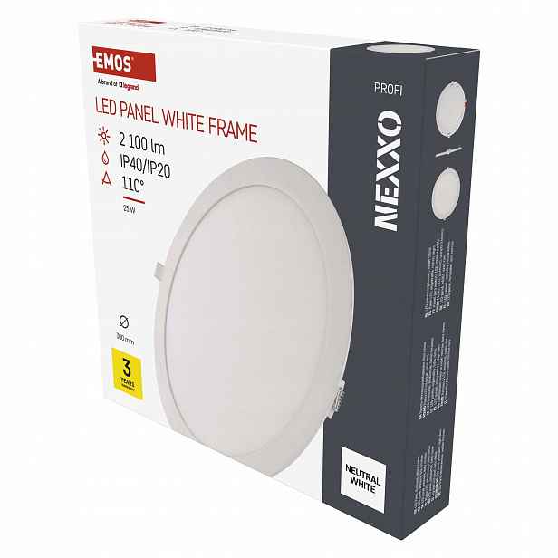Emos Nexxo Led podhledové svítidlo 25W 4000K bílé 30 cm