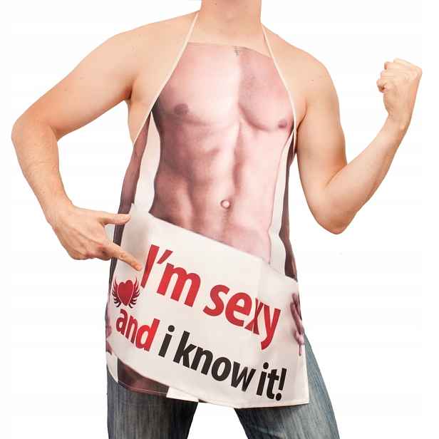 Pánská Kuchyňská Zástěra Pro Něj Sexy, Vtipná