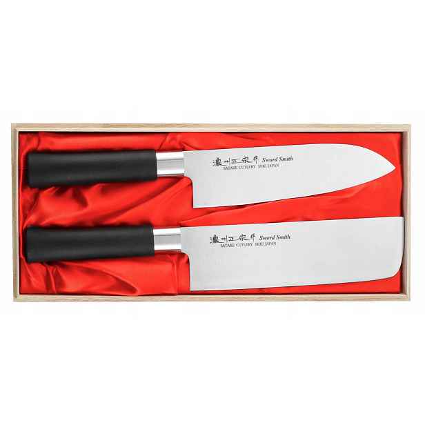 Satake Saku Pp Sada Nůž Santoku Nakiri