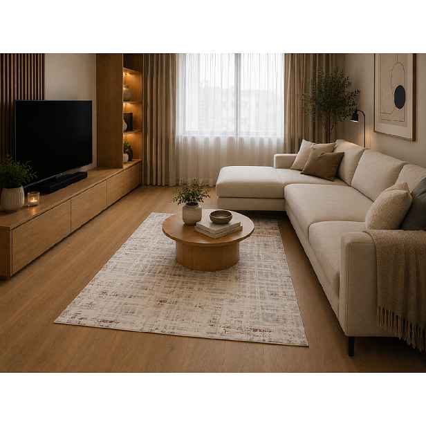 ArtTapi Koberec FEYRUZ FFS A084A | Light Gray 120 x 170 cm