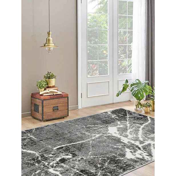 Kusový koberec Victoria 8002-644, 200x300, šedá, chodba / předsíň, B-line