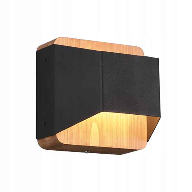 Nástěnné Led svítidlo Arino 4,3W 400 lm 3000K černé dřevo Trio