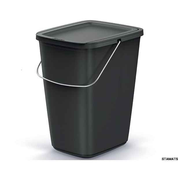 Prosperplast Odpadkový koš COMPACTO FLAS 9 L černý