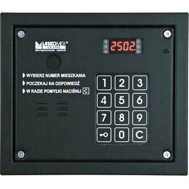 Laskomex CP-2503R černý Audio panel s Rfid čtečkou klíčů