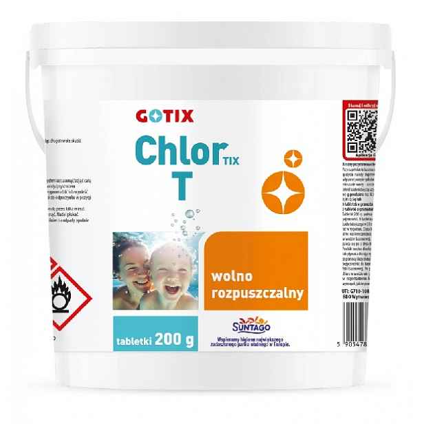 Chlor do bazénu Chlortix T tablety 200 g 3 kg
