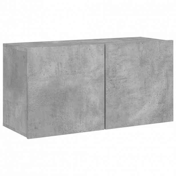 vidaXL TV skříňka nástěnná betonově šedá 80 x 30 x 41 cm
