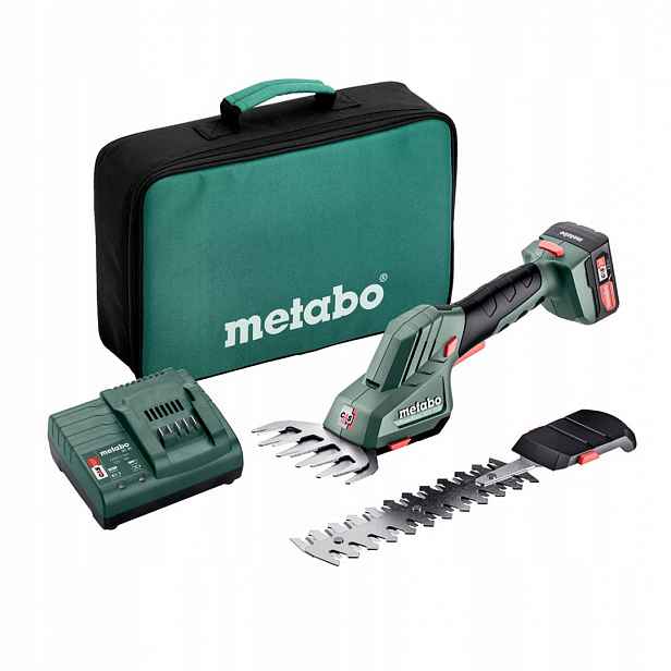 Nůžky na trávy a živý plot Metabo PowerMaxx Sgs 12 Q 12V 1x2Ah 601608500