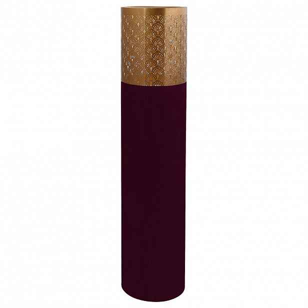PODLAHOVÁ VÁZA, kov, 121 cm