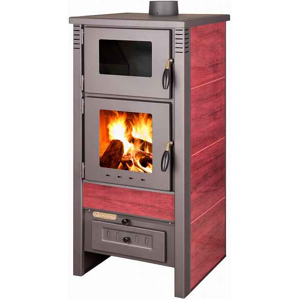 PRO-TERMO Krbová kamna TAURUS CERAMIC - červená