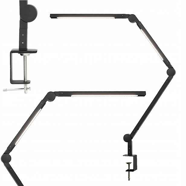 Stolní Led lampička 20W 800lm Cct 120° černá Tenuix Kobi