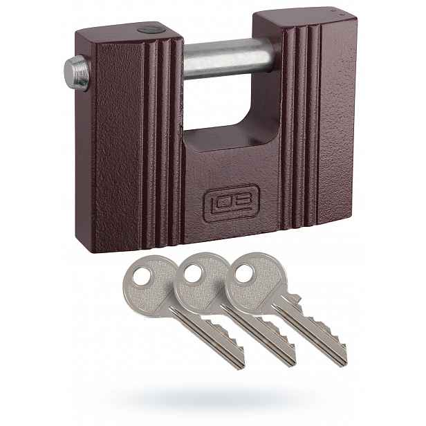 Kloubový visací zámek 90 mm KT05 Lob