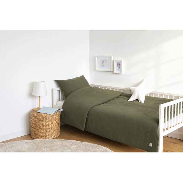 Povlečení mušelínové 150x200 50x60 bavlna komplet Double Gauze Ikea
